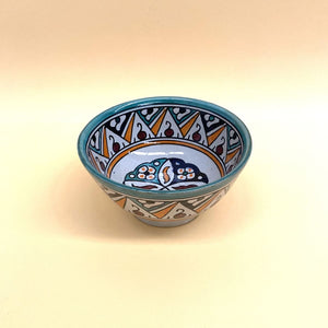 Insalatiera araba in ceramica verde multicolore 18 cm
