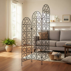 biombo marroquí forja Daraj escena