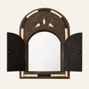 Specchio arabo in osso BOU REGREG 35x25 | Decoro arabo