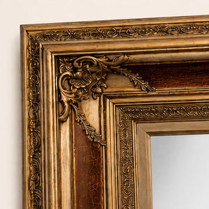 espejo madera árabe decorado clásico detalle
