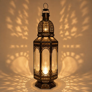 farol marroquí karim alargado 60cm