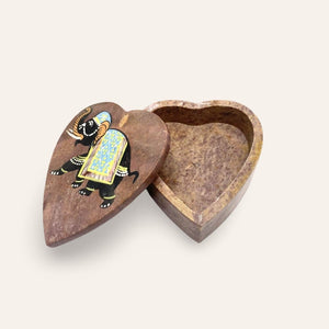 joyero onix corazón elefante abierto