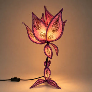 lámpara marroquí piel asfur ON
