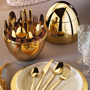 set de cubiertos turcos 24 piezas fecra