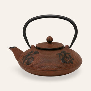 tetera japonesa hierro 800 roja