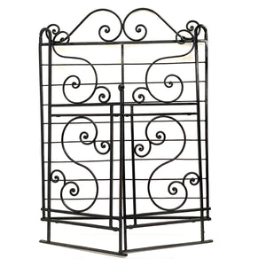 Finestra araba in ferro fatta a mano 90x124