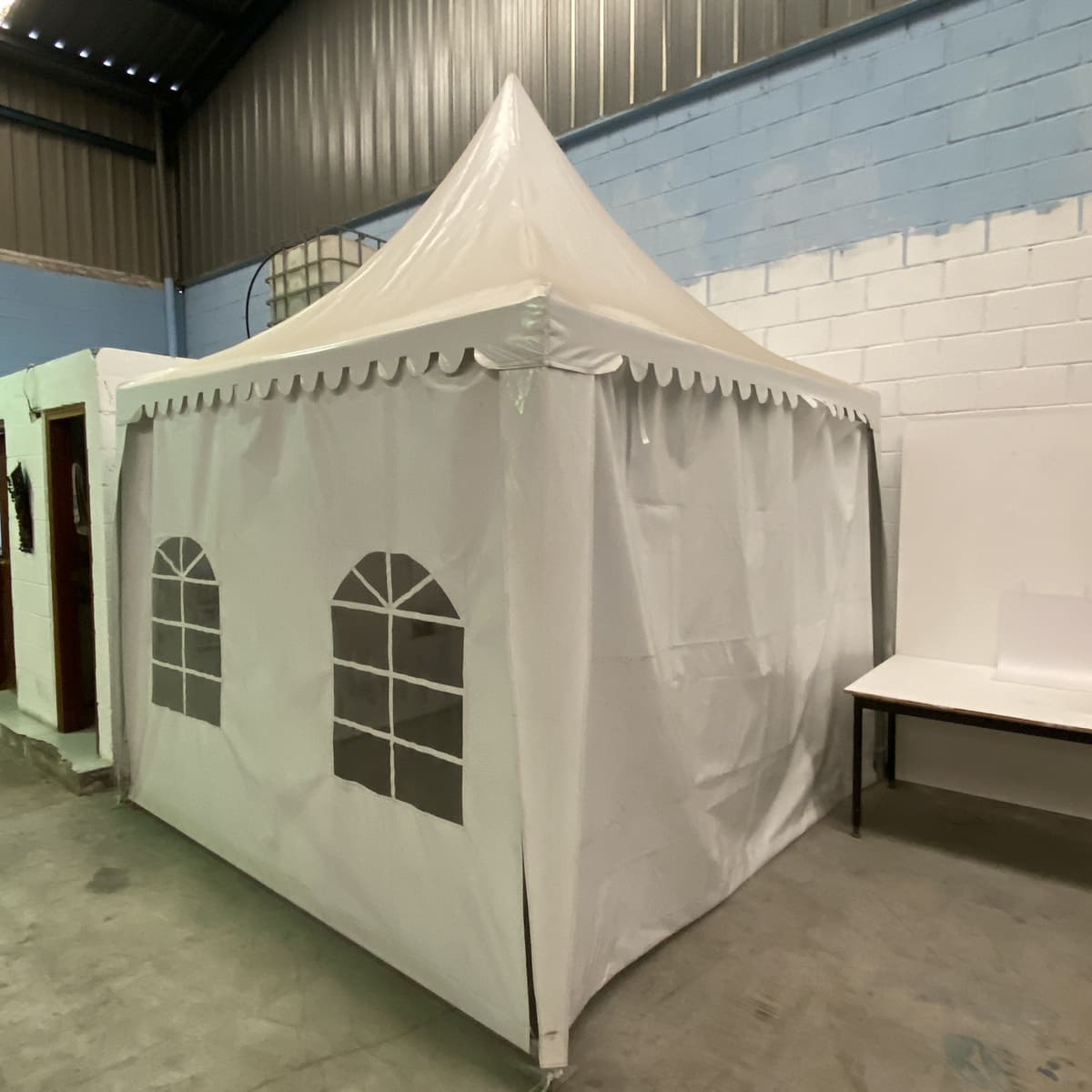 Tenda Medievale in PVC per Fiera fatta a mano 300x300 cm