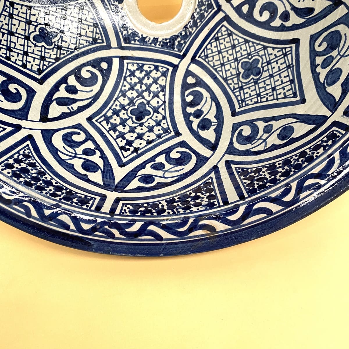 Lavabo in ceramica marocchina di Fez 40 cm