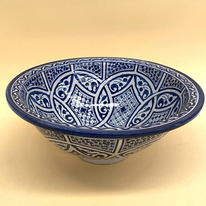 Lavabo in ceramica marocchina di Fez 40 cm