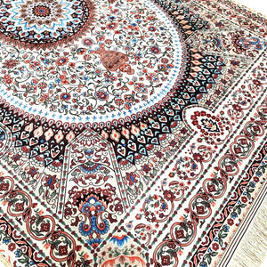 alfombra turca floral 114cm