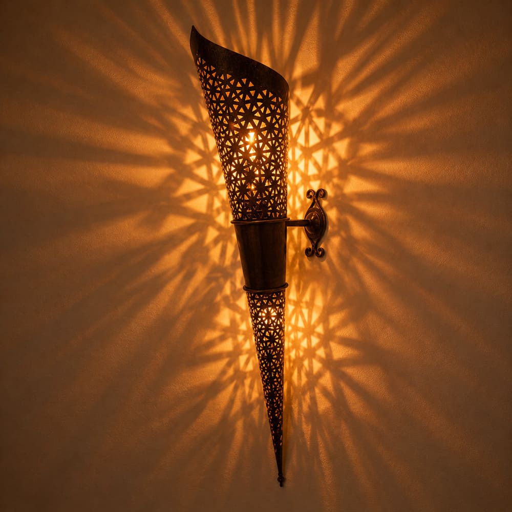 antorcha marroquí forja 100cm