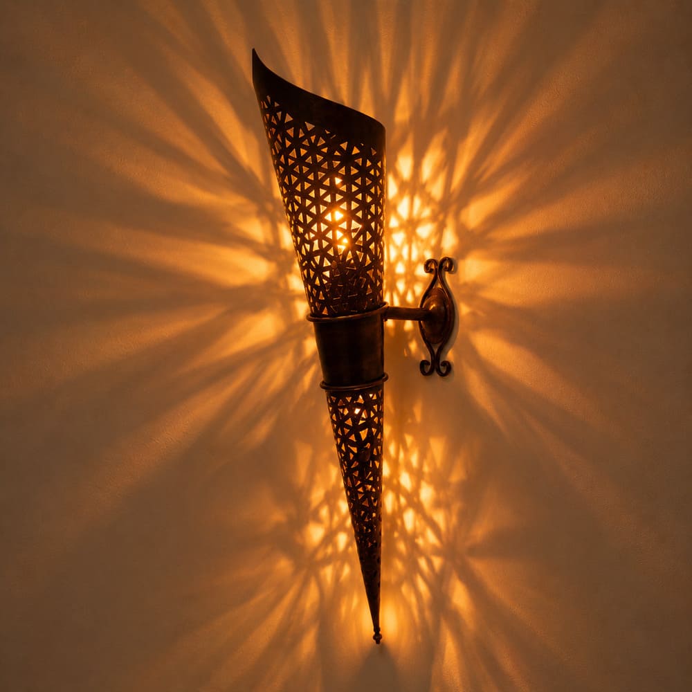 antorcha marroquí forja 75cm