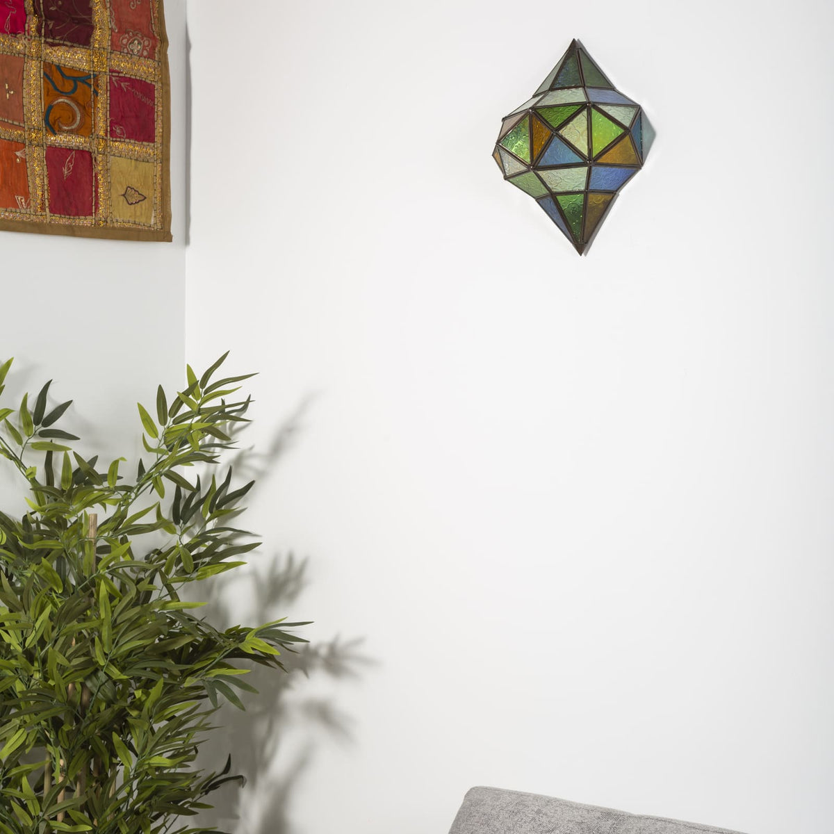 aplique árabe diamante multicolor escenario