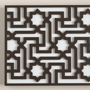 Cabecero árabe de cama LED modelo Mezquita