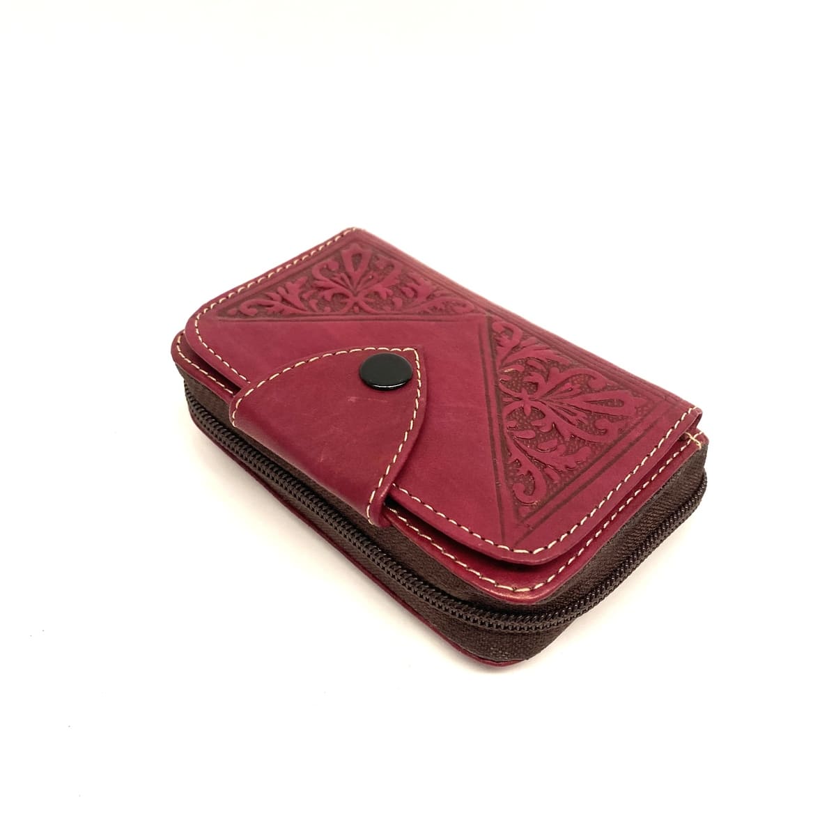 Portafoglio marocchino in pelle naturale Sgir