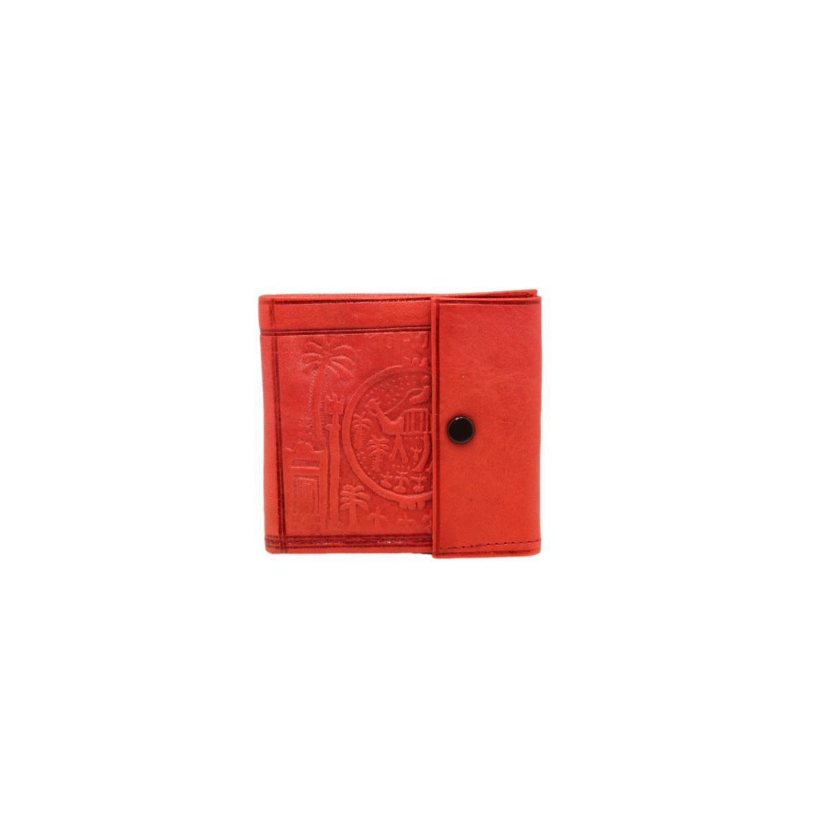Cartera marroquí de cuero modelo Oasis