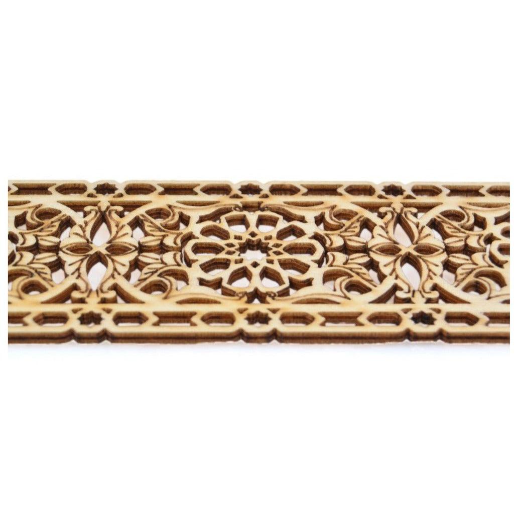 Celosía Árabe de Madera Calada - Modelo 14 - 50cm