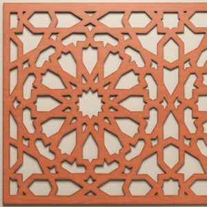 celosía estrella cerezo