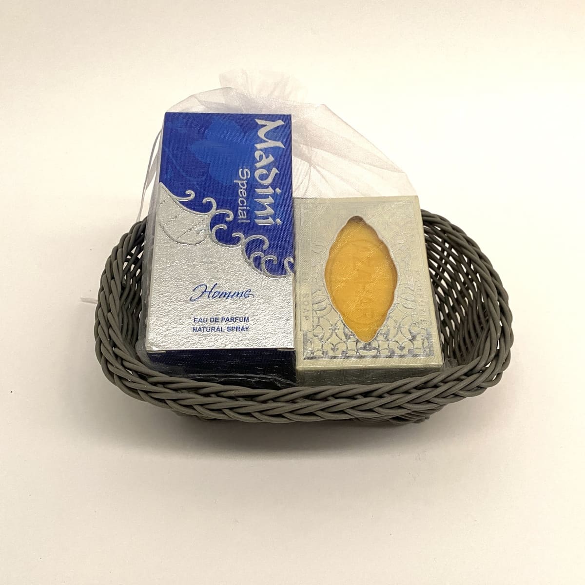 Profumo arabo per uomo MADINI 50ml + Sapone ai fiori d'arancio