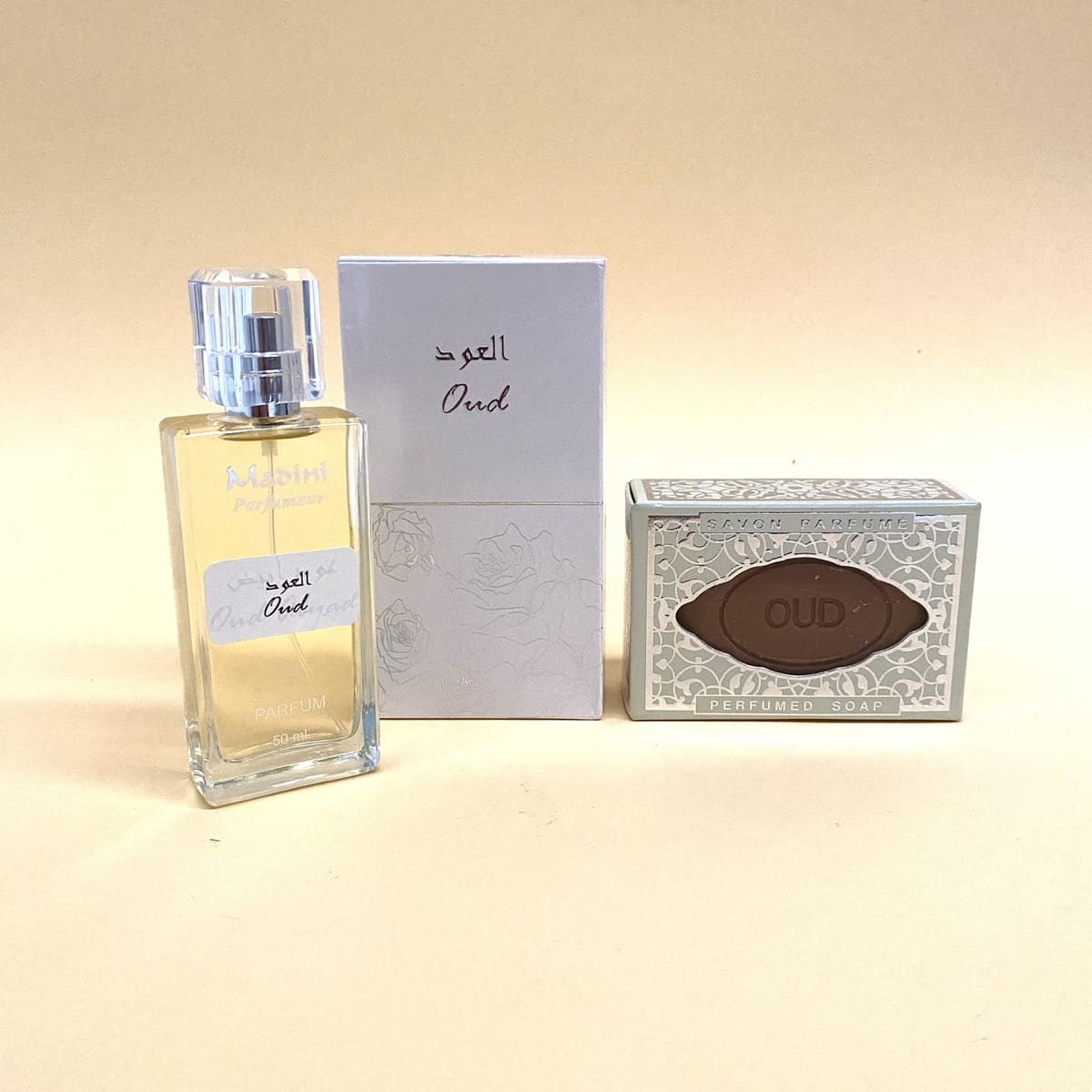 Cesto di profumo arabo Oud MADINI + saponetta
