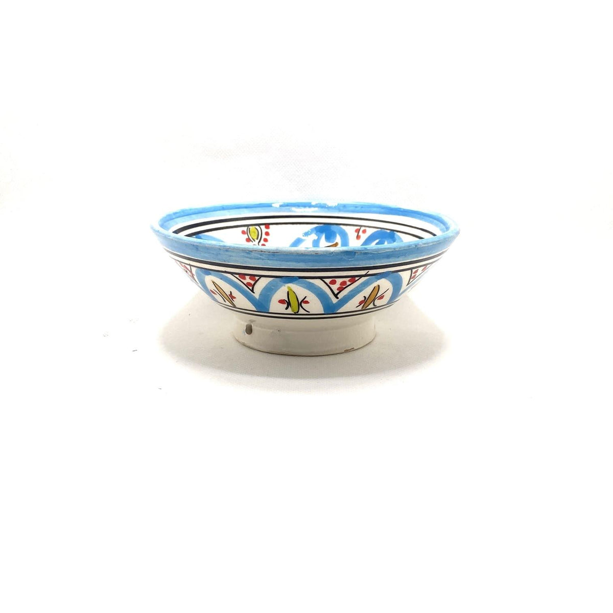 Cuenco marroquí de cerámica pintado 15cm