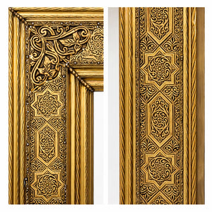 espejo árabe alpaca dorado Ourika detalles