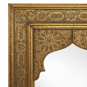 espejo árabe alpaca dorado todra detalle