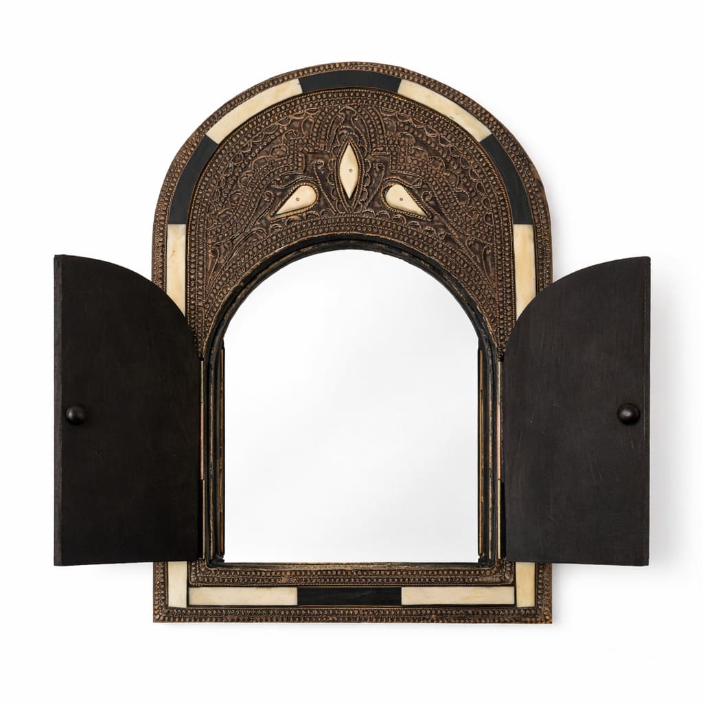 espejo árabe hueso Bou Regreg abierto