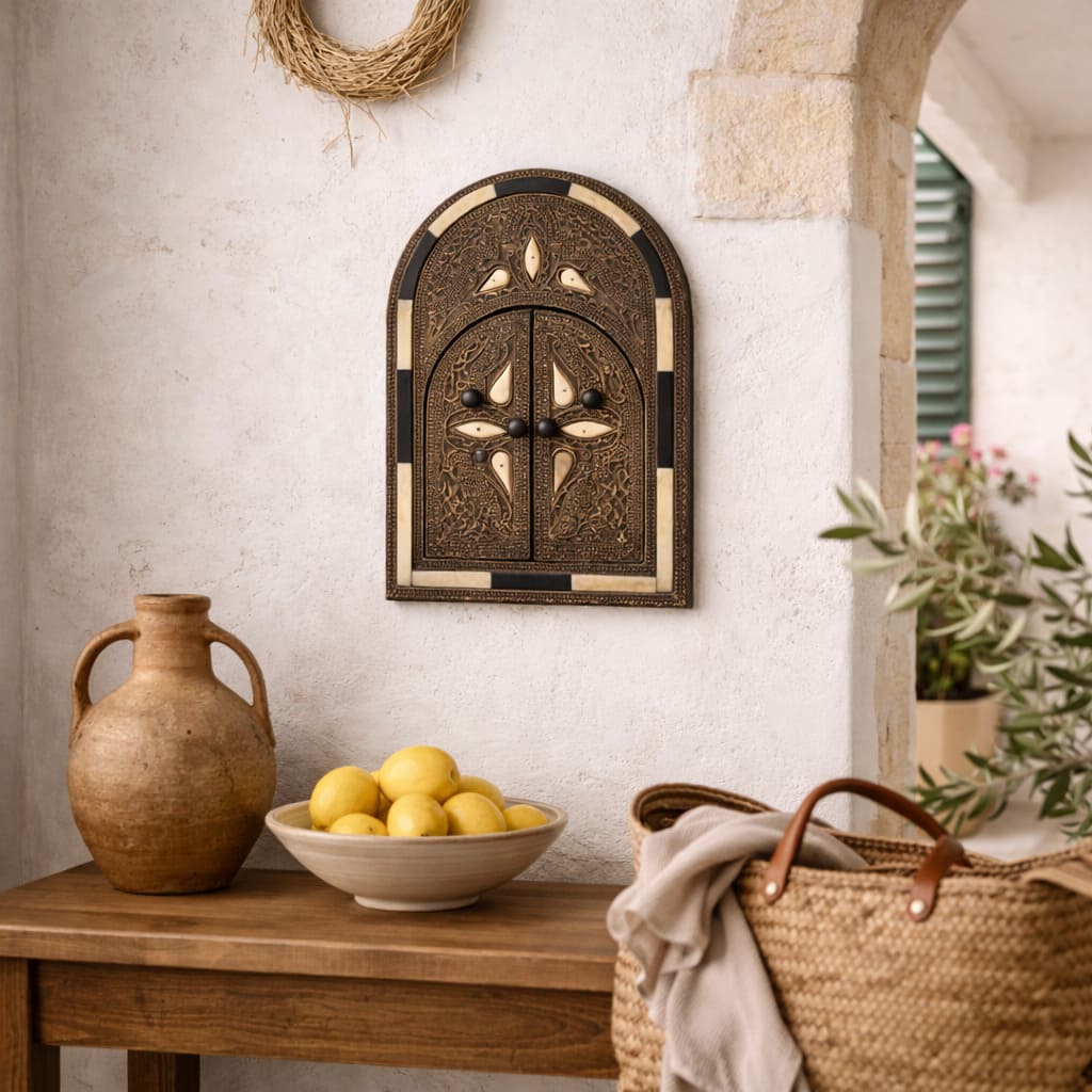 espejo árabe hueso Bou Regreg contexto