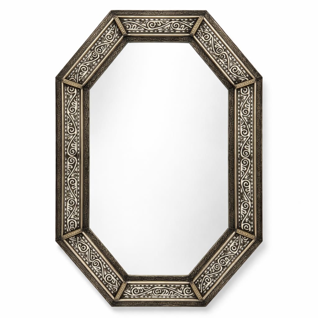 espejo árabe octogonal ben haddou