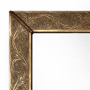 espejo árabe rectangular tamri detalle