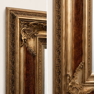 espejo madera árabe decorado clásico detalles
