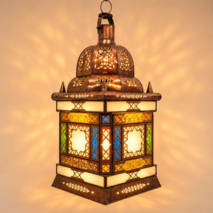 farol árabe de cristal AGOUDAL