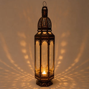 farol marroquí karim alargado 70cm