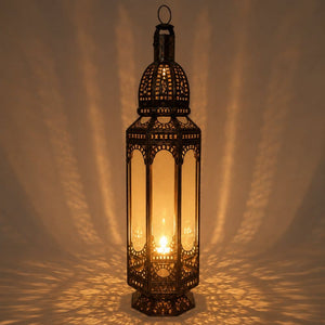 farol marroquí karim alargado 80cm