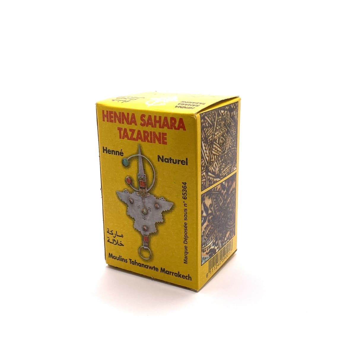 Henna Árabe Natural Sahara Tazarine tatuajes