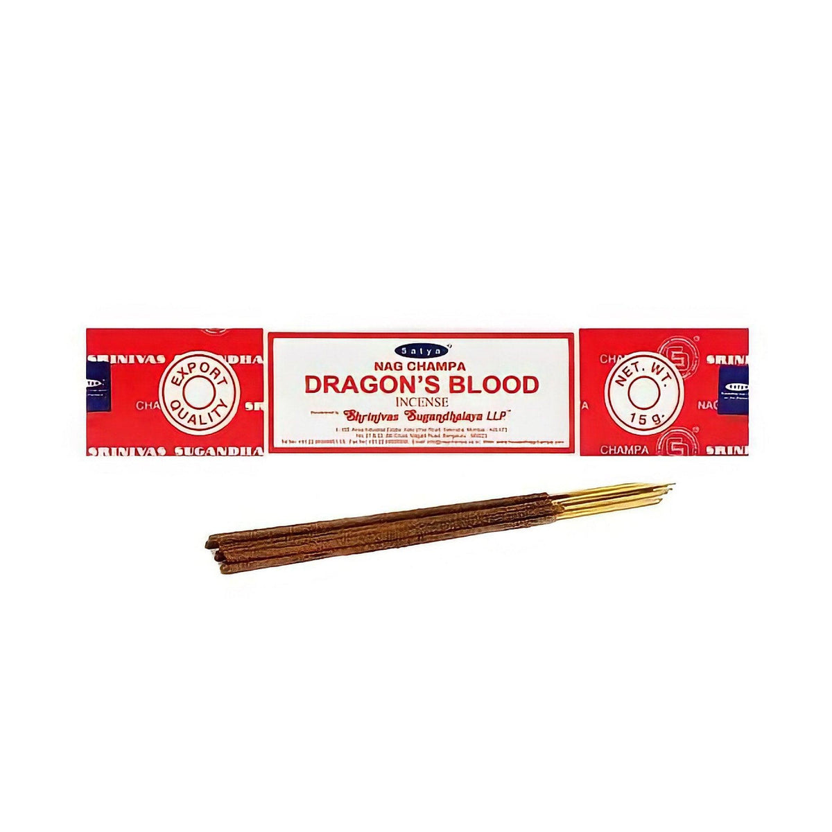Incienso Dragon's Blood Satya en varillas