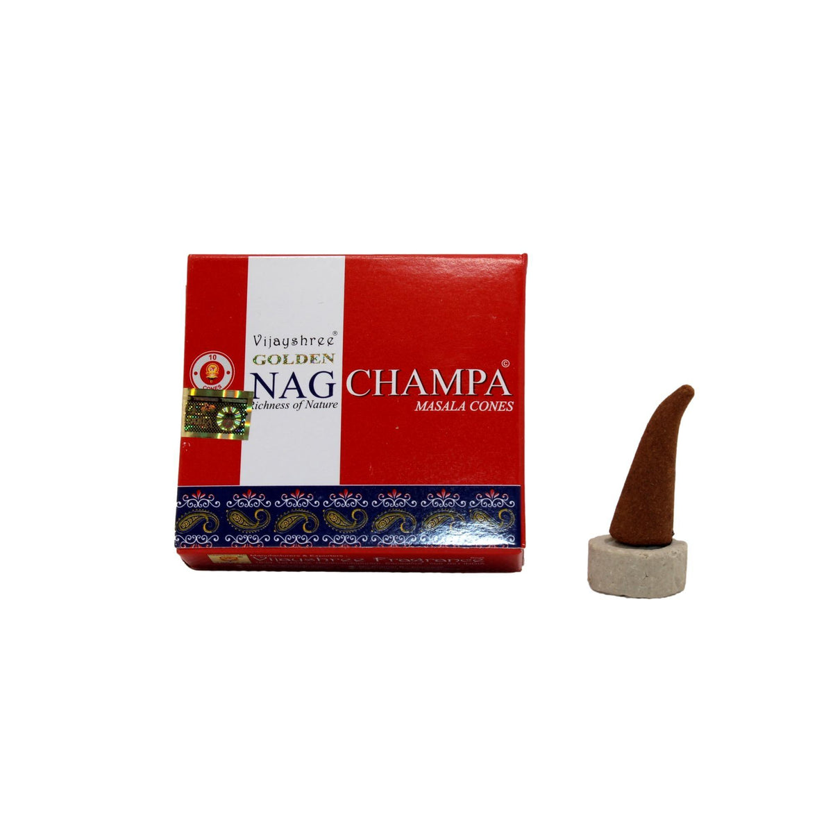 Incienso en conos Golden Nag Champa Masala