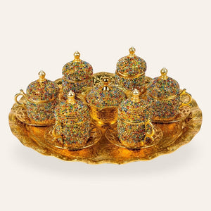 juego de café turco Swarovski