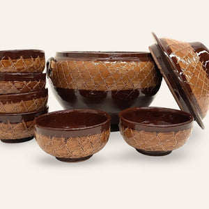 juego sopera Marruecos cuencos set