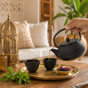 juego de té japonés de hierro lifestyle