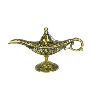 lámpara aladino gigante dorada