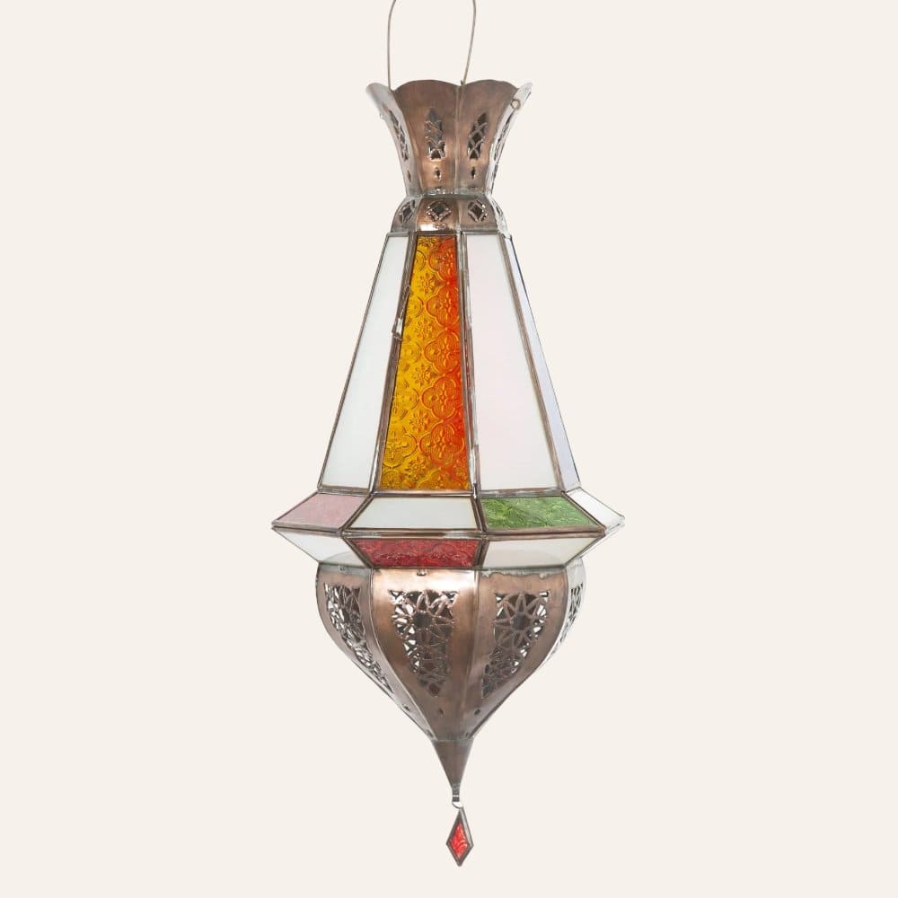 lámpara árabe colgante cristal A10