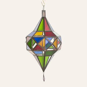 lámpara árabe cristal Diamante A22 colores