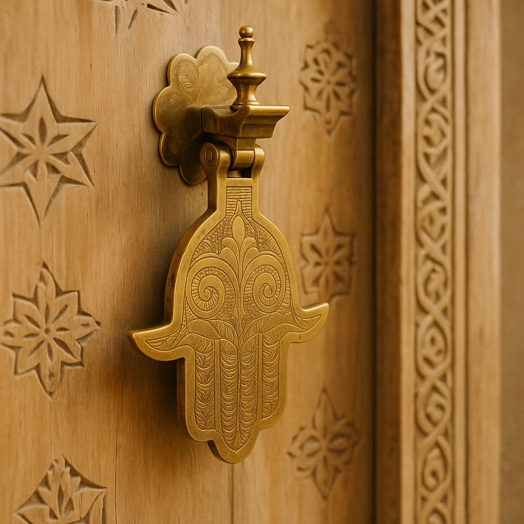 llamador marroquí puerta