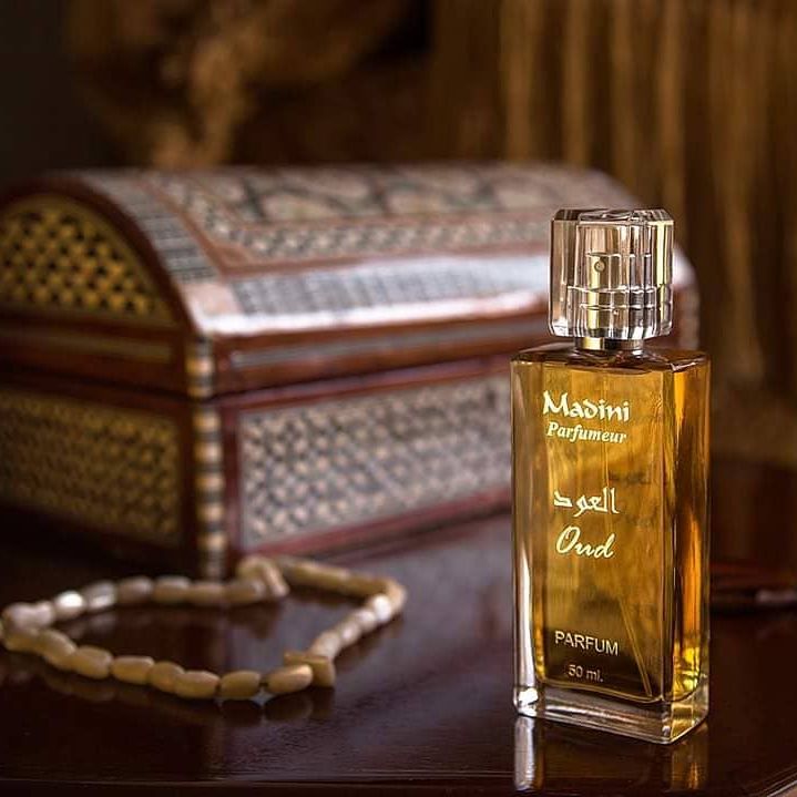 Cesto di profumo arabo Oud MADINI + saponetta