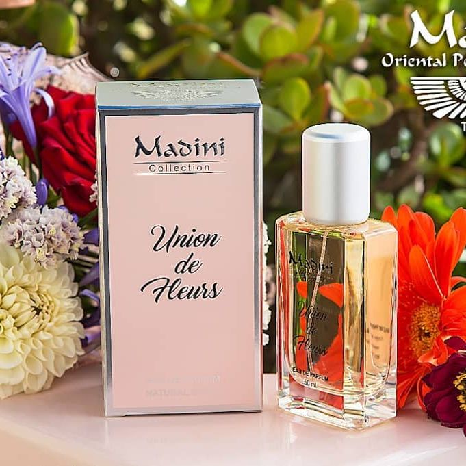MADINI Cesto di profumo arabo femminile Union de Fleurs + Sapone