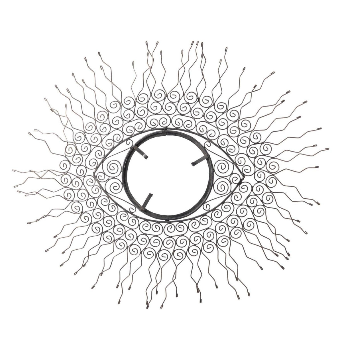 Marco para espejo marroquí de forja Ojo de Horus