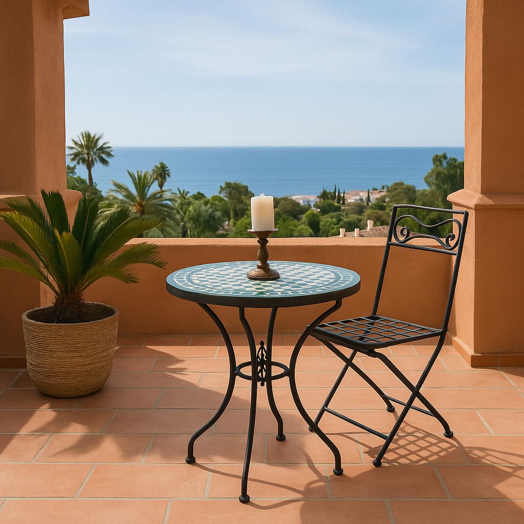 mesa mosaico exterior 60