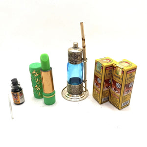 Pack cosmética árabe portakhol azul